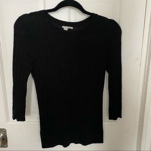 Vintage black crew neck sweater!